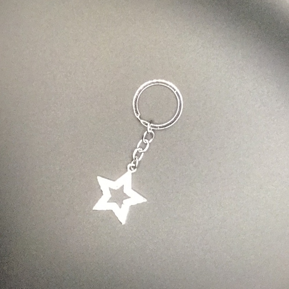 SuperStar Rhinestone Keychain - Picture 3 of 4